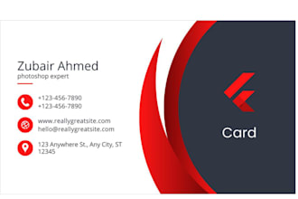 do minimalist business card design with quick 24 hour delivery
