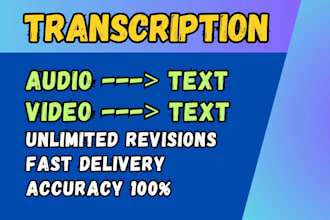 do audio transcription, video transcription, transcribe audio to text,transcribe