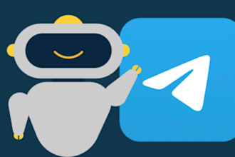 create a telegram bot send any information on python