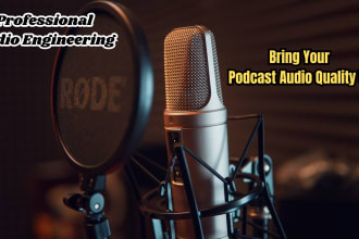 your audio engineer your podcast audio