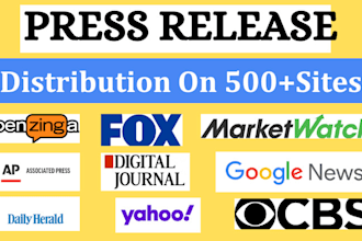do press release, press release writing, press release distribution, pr writing