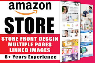 design amazon brand store or storefront