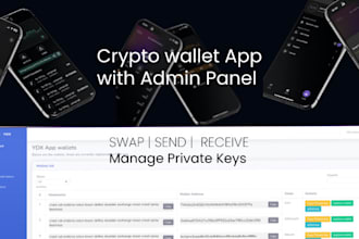 develop a crypto wallet app for you