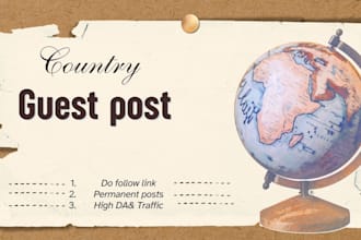 publish country wise guest posts on all country websites