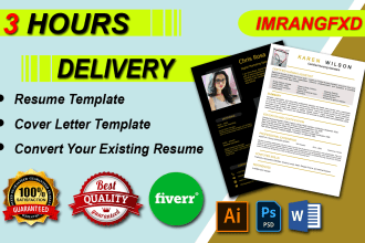 convert your existing resume to a modern resume template