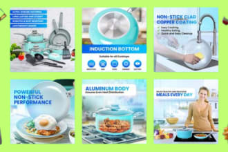 design amazon product infographic or amazon product images