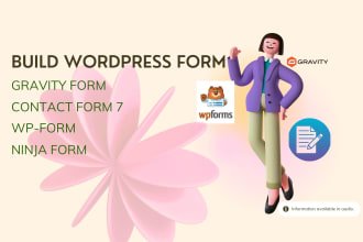 create or fix wordpress multi step gravity, wpforms and contact form