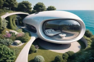 do 5 product or interior or architectural concepts
