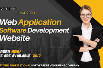 be your web application and software developer