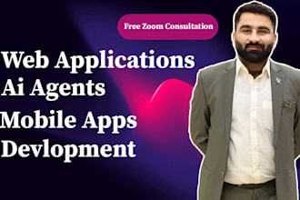 be your web application and software developer