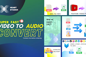 convert video to mp3, mp4 to mp3, youtube to mp3, extract audio