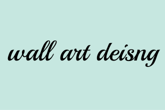 design modern canvas wall art, typography, wall art, mockup design