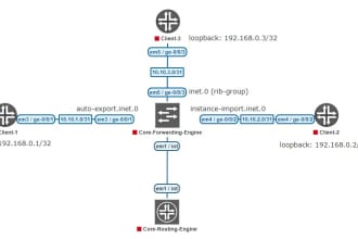 do your juniper and cisco labs in gns3, eveng network engineer