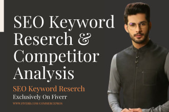 do advanced seo keyword research and competitor analysis in 24 hours