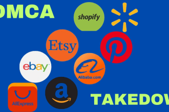 remove copyright listing, products shopify,etsy,walmart,ebay alibaba under dmca