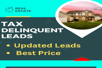 provide tax lien and tax delinquent property leads with skip tracing