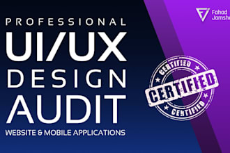 do UI UX audit and usability testing