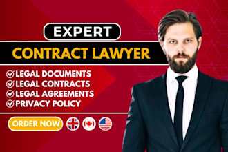 draft legal agreement, contract, document, motions, lawsuit, privacy policy ,nda