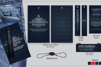 design hang tag and clothing label neck label wash label within 12hours