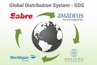 integrate gds api to flight hotel booking travel website develop gds integration