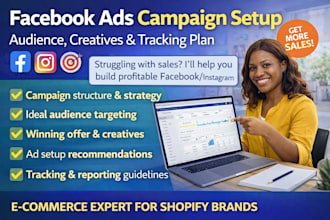 facebook ads campaign setup audience creatives and tracking plan