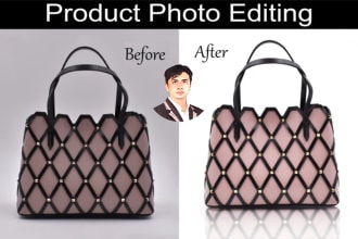 do product photo editing and image retouching in photoshop