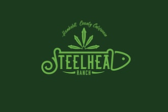 do stunning landscape, agriculture, and lawn care logo