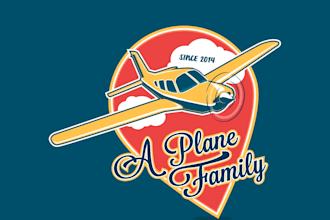 design travel, resort, beach, and adventure logo