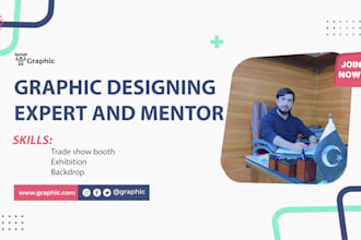 design trade show booth for exhibition and backdrop