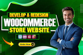 build ecommerce website using woocommerce online store or webshop