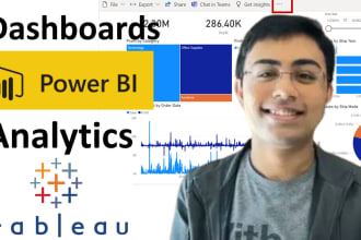 do data analytics, visualization  tableau power bi  dashboard