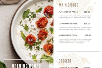design creative menu, food menu, restaurant menu, poster, flyer,