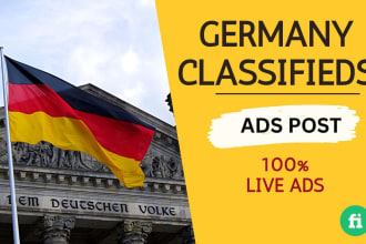 do germany post classified ads on the top 200 german backlinks