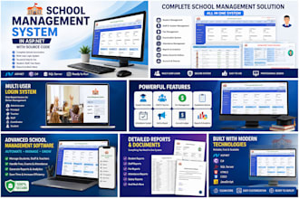 build a complete school management system