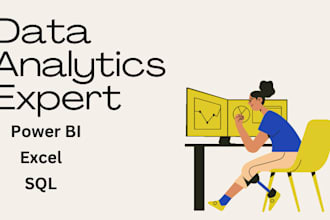 do data analytics with excel, sql and power bi
