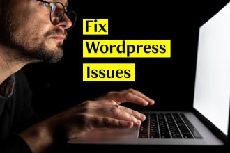 fix wordpress errors issues and customization, wordpress expert