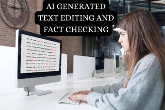 edit and fact check your ai generated content