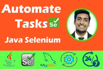 make automation using selenium in java
