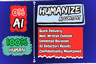 humanize ai content, rewrite ai content, ai content editing