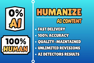 convert ai to human, rewrite ai content, edit ai content, humanize ai content