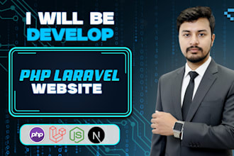 do develop and customize any php or laravel or node js api with website