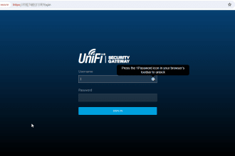 configure ubiquiti security gateway, switch, cloud key, controller and aps