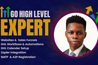 be your gohighlevel expert a2p ghl webinar, clone landing page ghl sales funnel