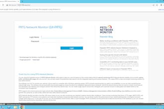 setup prtg for alerts monitoring