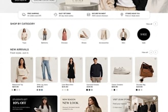 design y2k website clothing shopify store streetwear website