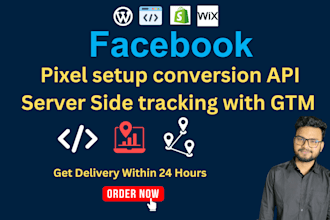 setup facebook pixel conversion API server side tracking with GTM