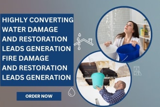 generate converting water restoration leads water damage leads fire damage leads