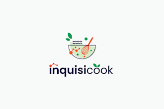 design captures blend food science culinary arts logo