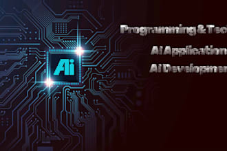 develop a nlp, computer vision and chatbots applications