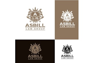 do design stunning legal, attorney, lawyer, and law office logo in 24h